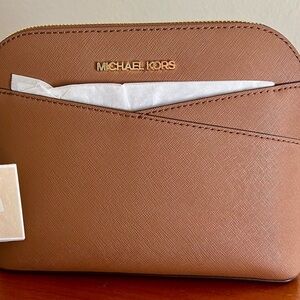 Michael Kors Brown Traveler Crossbody Purse